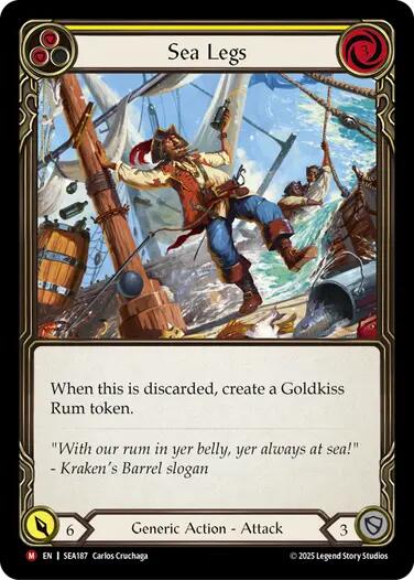 Sea Legs [SEA187] (High Seas) | Shuffle n Cut Hobbies & Games
