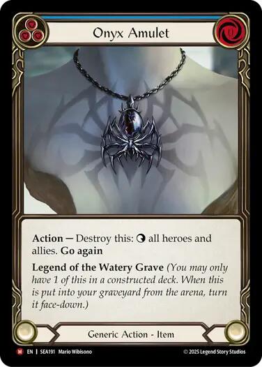 Onyx Amulet [SEA191] (High Seas) | Shuffle n Cut Hobbies & Games