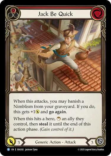 Jack Be Quick [SEA202] (High Seas) | Shuffle n Cut Hobbies & Games