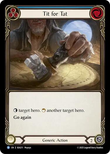 Tit for Tat [SEA211] (High Seas)  Rainbow Foil | Shuffle n Cut Hobbies & Games