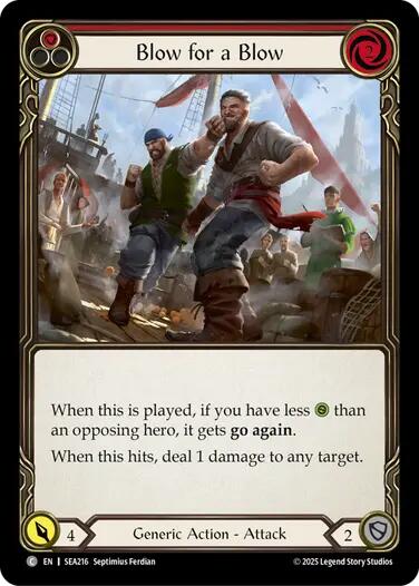 Blow for a Blow [SEA216] (High Seas) | Shuffle n Cut Hobbies & Games