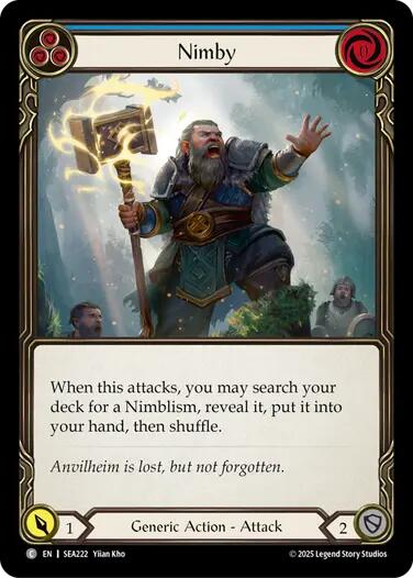 Nimby (Blue) [SEA222] (High Seas) | Shuffle n Cut Hobbies & Games