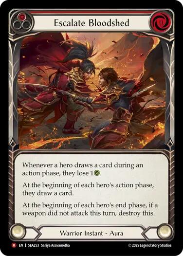 Escalate Bloodshed [SEA253] (High Seas) | Shuffle n Cut Hobbies & Games