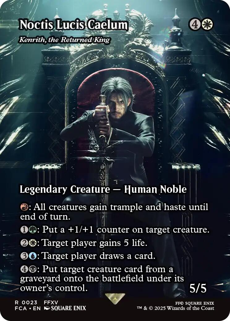 Noctis Lucis Caelum - Kenrith, the Returned King (Showcase) [FINAL FANTASY : Through the Ages] | Shuffle n Cut Hobbies & Games