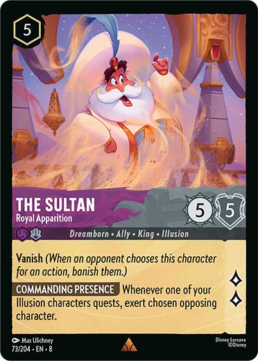 The Sultan - Royal Apparition (73/204) [Reign of Jafar] | Shuffle n Cut Hobbies & Games