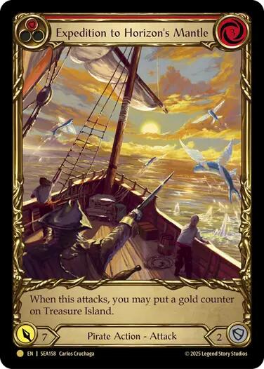 Expedition to Horizon's Mantle (Treasure) [SEA158] (High Seas)  Cold Foil | Shuffle n Cut Hobbies & Games