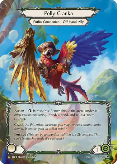 Polly Cranka (Treasure) [SEA003] (High Seas)  Cold Foil | Shuffle n Cut Hobbies & Games