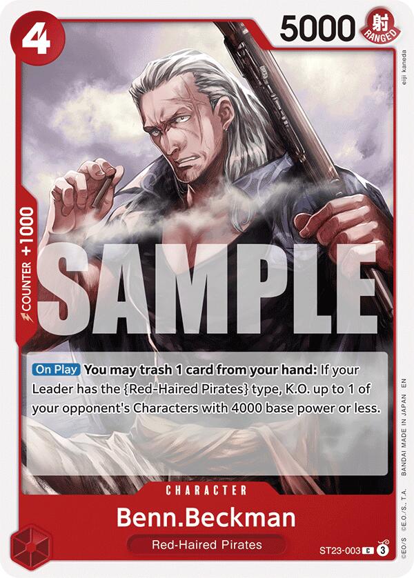 Benn.Beckman [Starter Deck: Red Shanks] | Shuffle n Cut Hobbies & Games