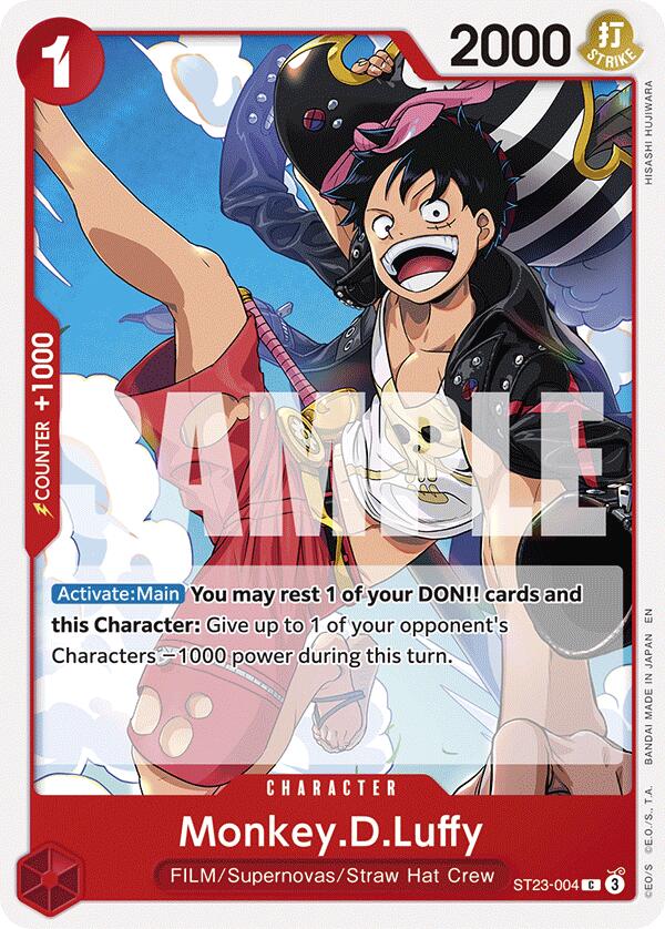 Monkey.D.Luffy [Starter Deck: Red Shanks] | Shuffle n Cut Hobbies & Games