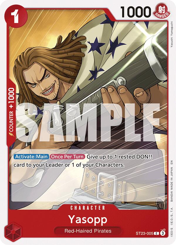 Yasopp [Starter Deck: Red Shanks] | Shuffle n Cut Hobbies & Games