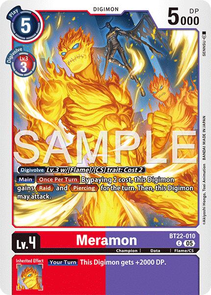 Meramon [BT22-010] [Cyber Eden] | Shuffle n Cut Hobbies & Games