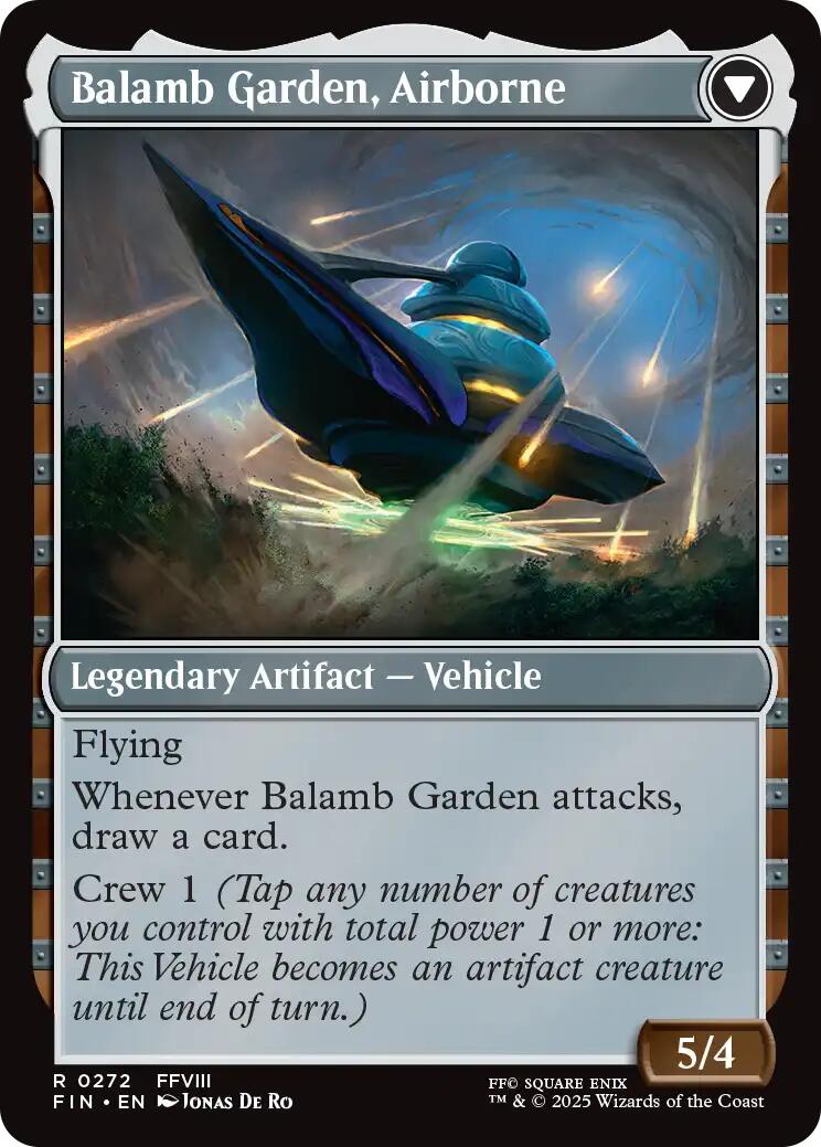 Balamb Garden, SeeD Academy // Balamb Garden, Airborne [FINAL FANTASY] | Shuffle n Cut Hobbies & Games