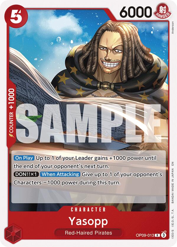 Yasopp (Reprint) [Starter Deck: Red Shanks] | Shuffle n Cut Hobbies & Games