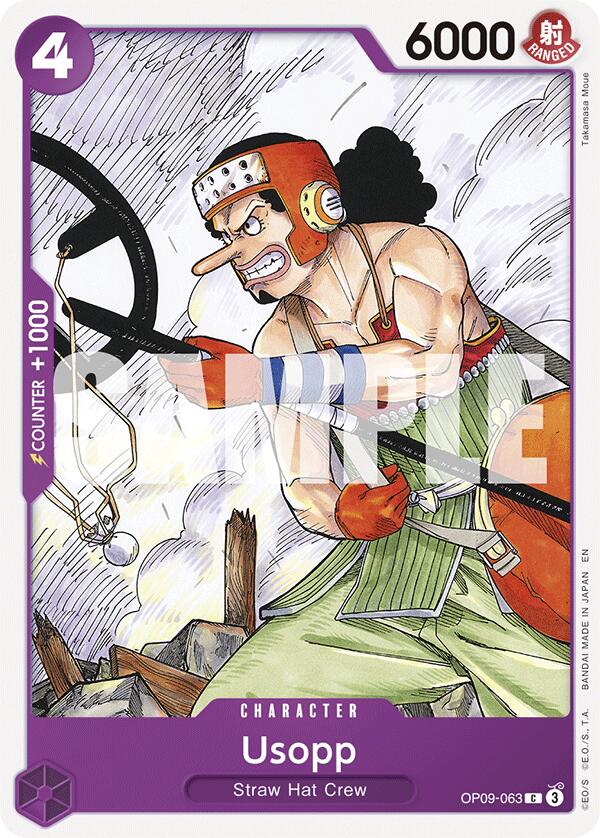 Usopp (Reprint) [Starter Deck: Purple/Black Monkey.D.Luffy] | Shuffle n Cut Hobbies & Games