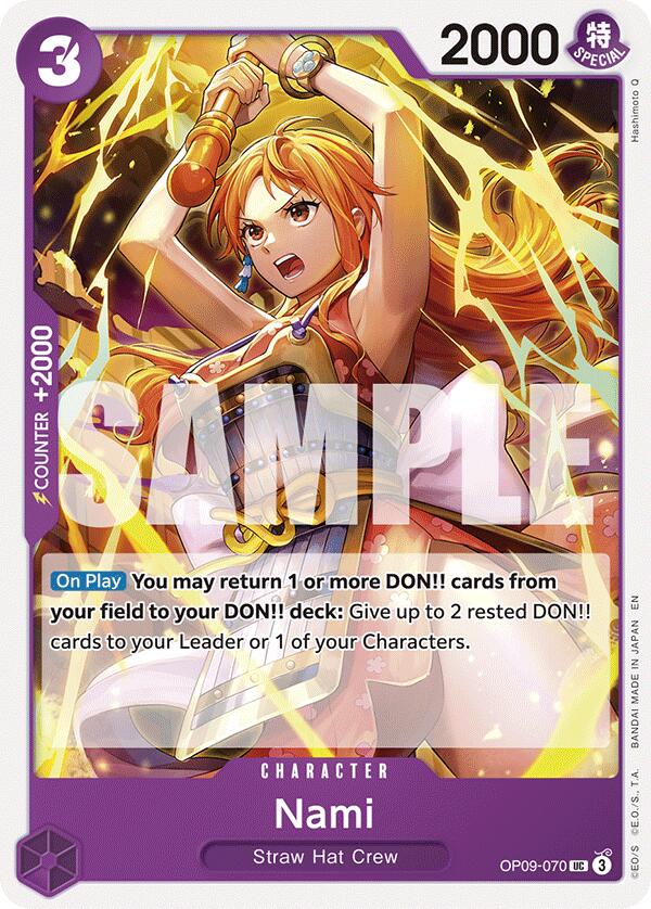 Nami (Reprint) [Starter Deck: Purple/Black Monkey.D.Luffy] | Shuffle n Cut Hobbies & Games