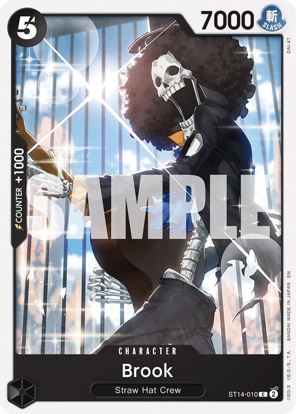 Brook (Reprint) [Starter Deck: Purple/Black Monkey.D.Luffy] | Shuffle n Cut Hobbies & Games