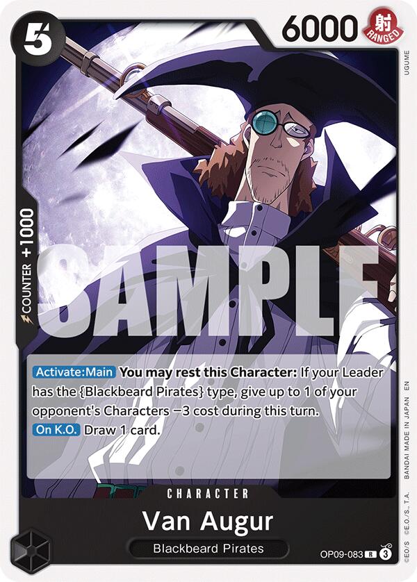 Van Augur (Reprint) [Starter Deck: Black Marshall.D.Teach] | Shuffle n Cut Hobbies & Games