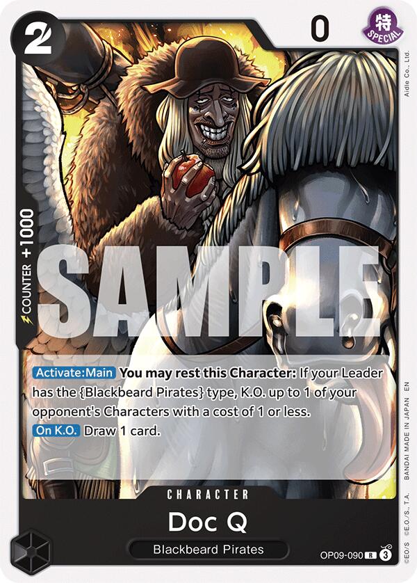 Doc Q (Reprint) [Starter Deck: Black Marshall.D.Teach] | Shuffle n Cut Hobbies & Games