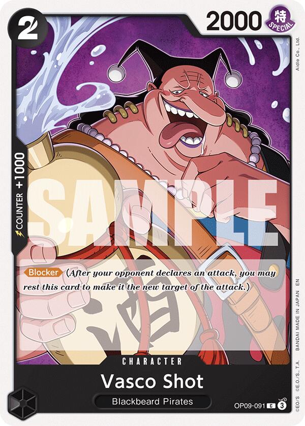 Vasco Shot (Reprint) [Starter Deck: Black Marshall.D.Teach] | Shuffle n Cut Hobbies & Games