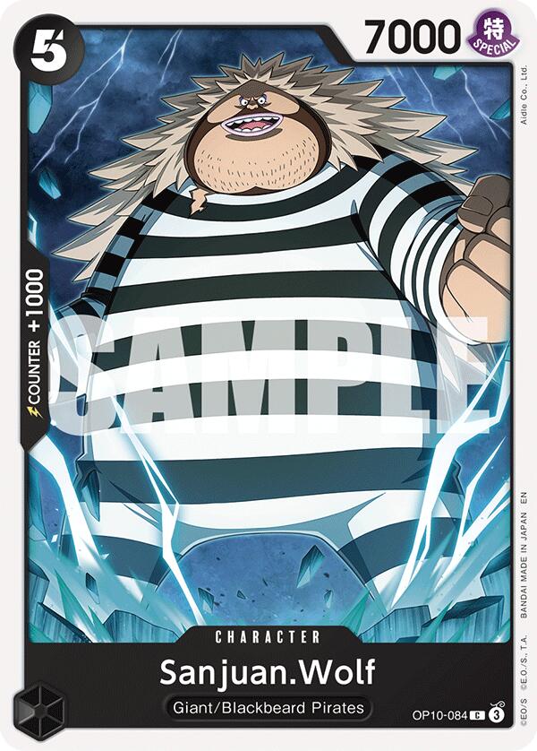 Sanjuan.Wolf (Reprint) [Starter Deck: Black Marshall.D.Teach] | Shuffle n Cut Hobbies & Games