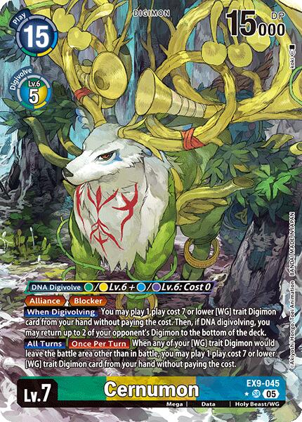 Cernumon [EX9-045] (Alternate Art) [Versus Monsters] | Shuffle n Cut Hobbies & Games