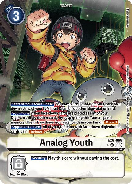 Analog Youth [EX9-069] (Alternate Art) [Versus Monsters] | Shuffle n Cut Hobbies & Games