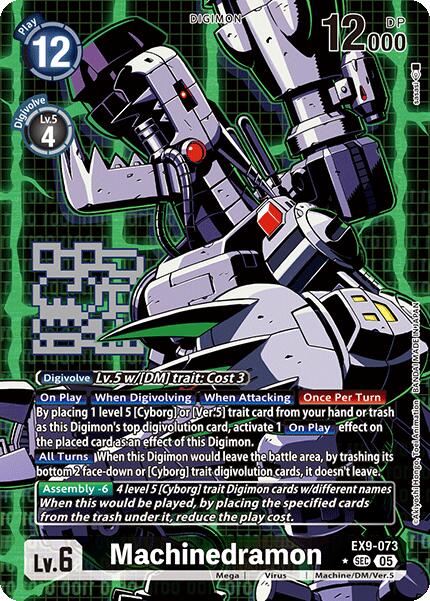 Machinedramon [EX9-073] (Alternate Art) [Versus Monsters] | Shuffle n Cut Hobbies & Games
