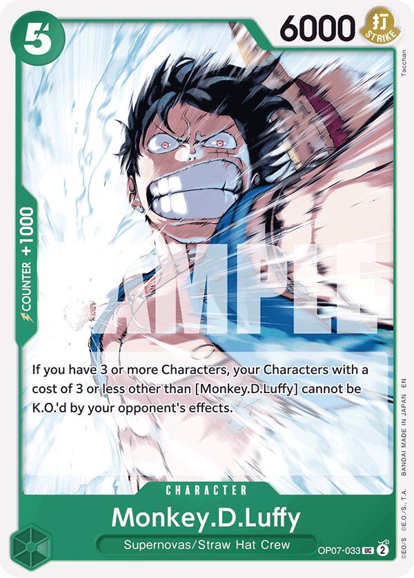Monkey.D.Luffy (Reprint) [Starter Deck: GREEN Jewelry Bonney] | Shuffle n Cut Hobbies & Games