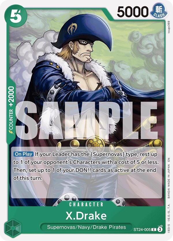 X.Drake [Starter Deck: GREEN Jewelry Bonney] | Shuffle n Cut Hobbies & Games