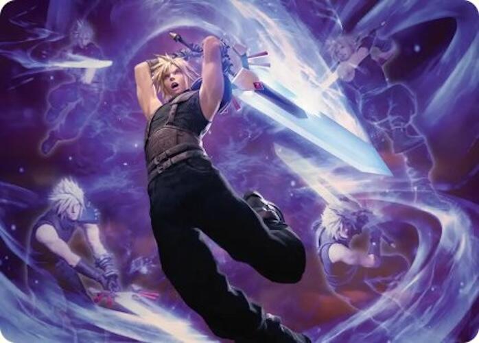 Cloud's Limit Break Art Card [FINAL FANTASY Art Series] | Shuffle n Cut Hobbies & Games