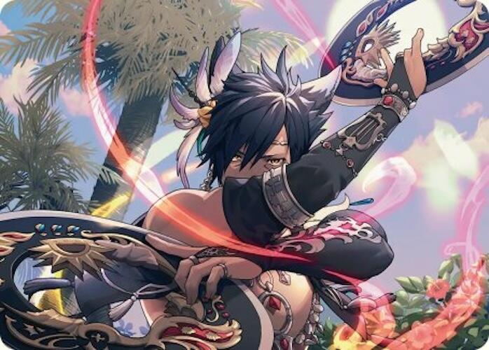 Dancer's Chakrams Art Card [FINAL FANTASY Art Series] | Shuffle n Cut Hobbies & Games