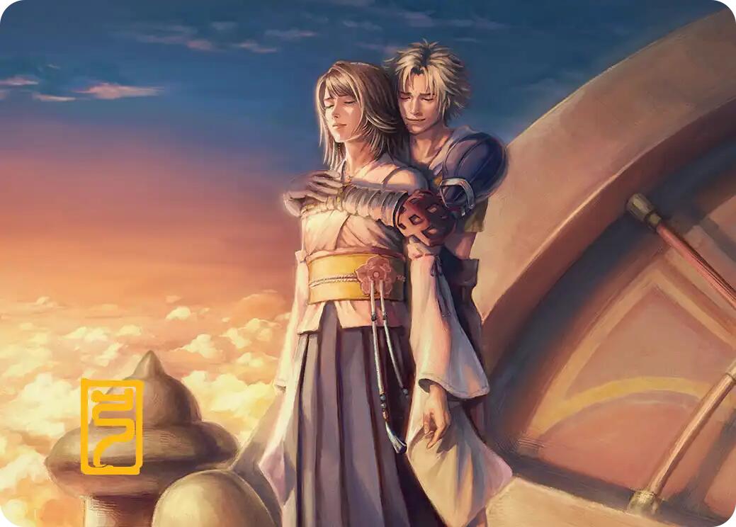 Farewell Art Card (Gold-Stamped Signature) [FINAL FANTASY Art Series] | Shuffle n Cut Hobbies & Games