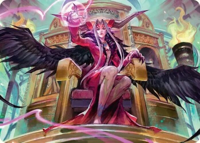 Sorceress's Schemes Art Card [FINAL FANTASY Art Series] | Shuffle n Cut Hobbies & Games