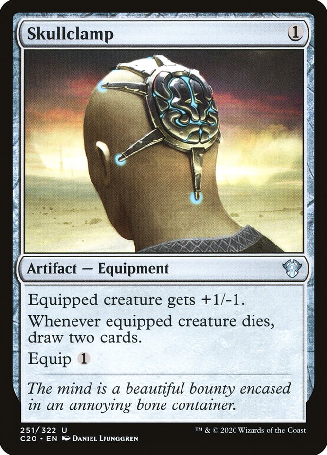 Skullclamp [Commander 2020] | Shuffle n Cut Hobbies & Games