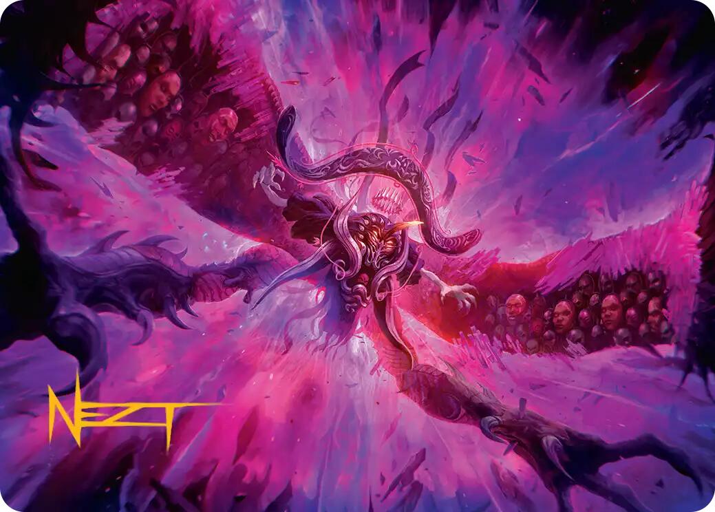 Hades, Sorcerer of Eld Art Card (Gold-Stamped Signature) [FINAL FANTASY Art Series] | Shuffle n Cut Hobbies & Games