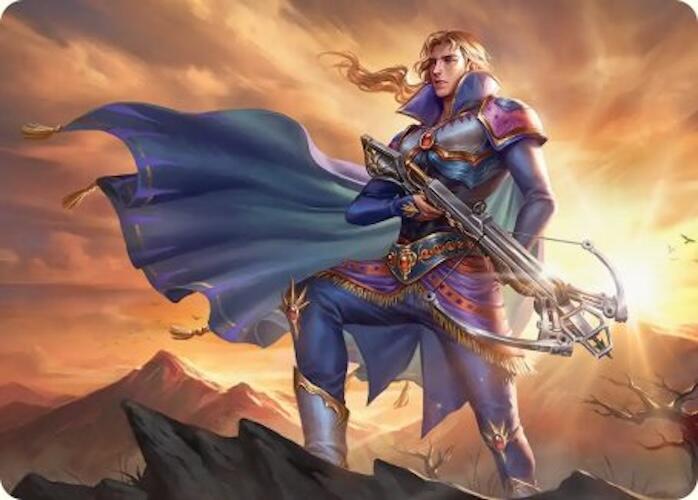 Edgar, Master Machinist Art Card [FINAL FANTASY Art Series] | Shuffle n Cut Hobbies & Games