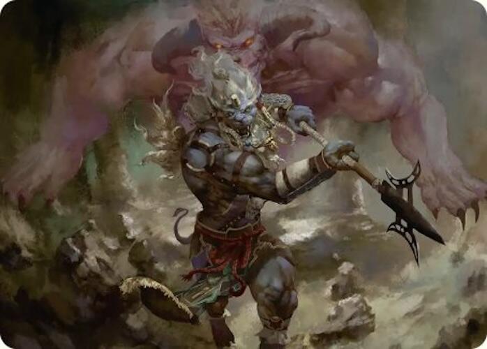 Kimahri, Valiant Guardian Art Card [FINAL FANTASY Art Series] | Shuffle n Cut Hobbies & Games