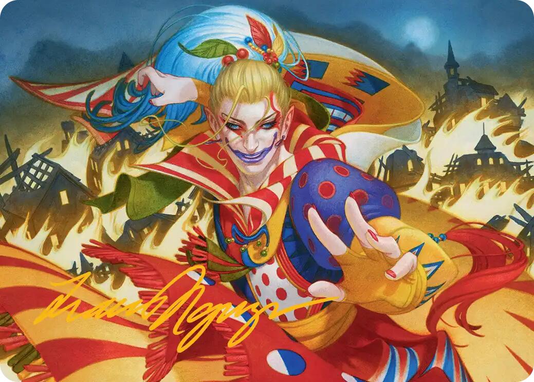 Ruinous Ultimatum Art Card (Gold-Stamped Signature) [FINAL FANTASY Art Series] | Shuffle n Cut Hobbies & Games