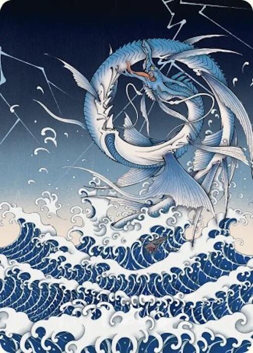 Summon: Leviathan Art Card [FINAL FANTASY Art Series] | Shuffle n Cut Hobbies & Games