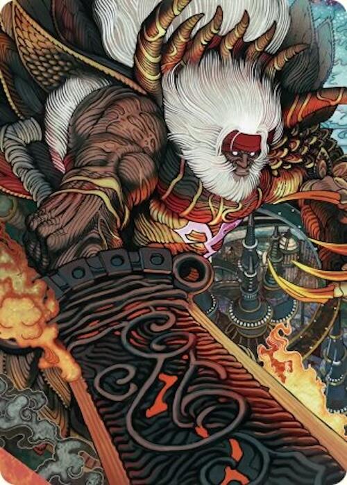 Braska's Final Aeon Art Card [FINAL FANTASY Art Series] | Shuffle n Cut Hobbies & Games