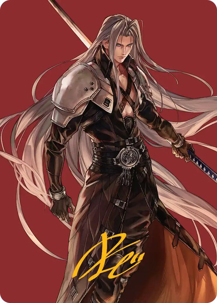 Sephiroth, Fabled SOLDIER Art Card (Gold-Stamped Signature) [FINAL FANTASY Art Series] | Shuffle n Cut Hobbies & Games