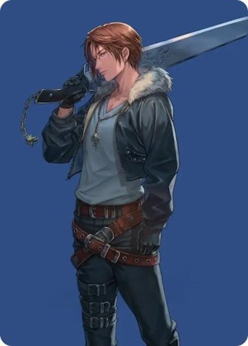 Squall, SeeD Mercenary Art Card [FINAL FANTASY Art Series] | Shuffle n Cut Hobbies & Games