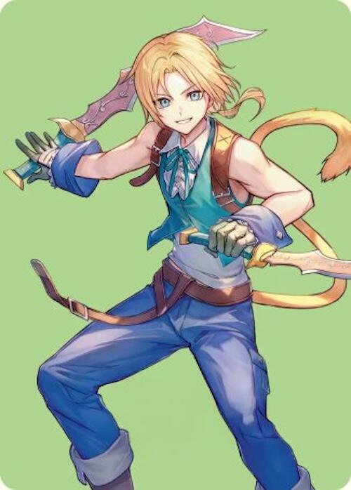 Zidane, Tantalus Thief Art Card [FINAL FANTASY Art Series] | Shuffle n Cut Hobbies & Games