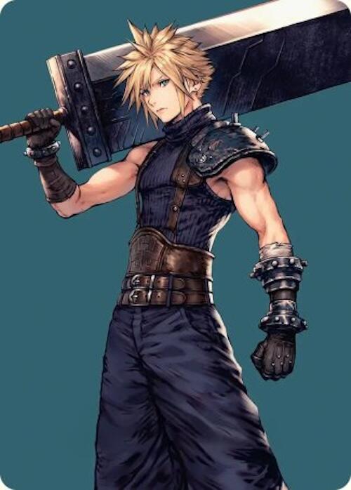 Cloud, Ex-SOLDIER Art Card [FINAL FANTASY Art Series] | Shuffle n Cut Hobbies & Games