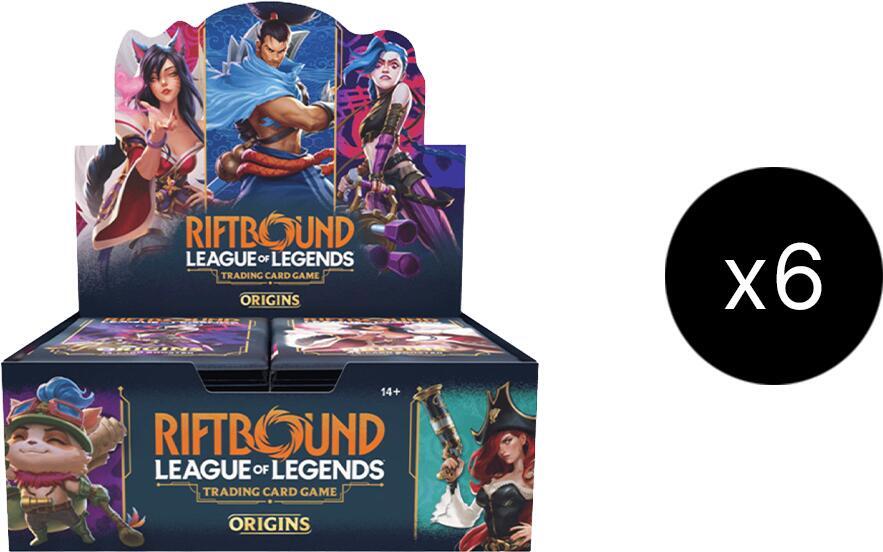 Riftbound: League of Legends Booster Case – Origins | Shuffle n Cut Hobbies & Games