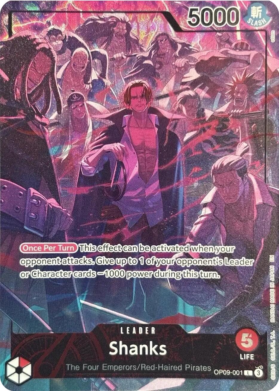 Shanks (English Version 2nd Anniversary Set) [One Piece Promotion Cards] | Shuffle n Cut Hobbies & Games
