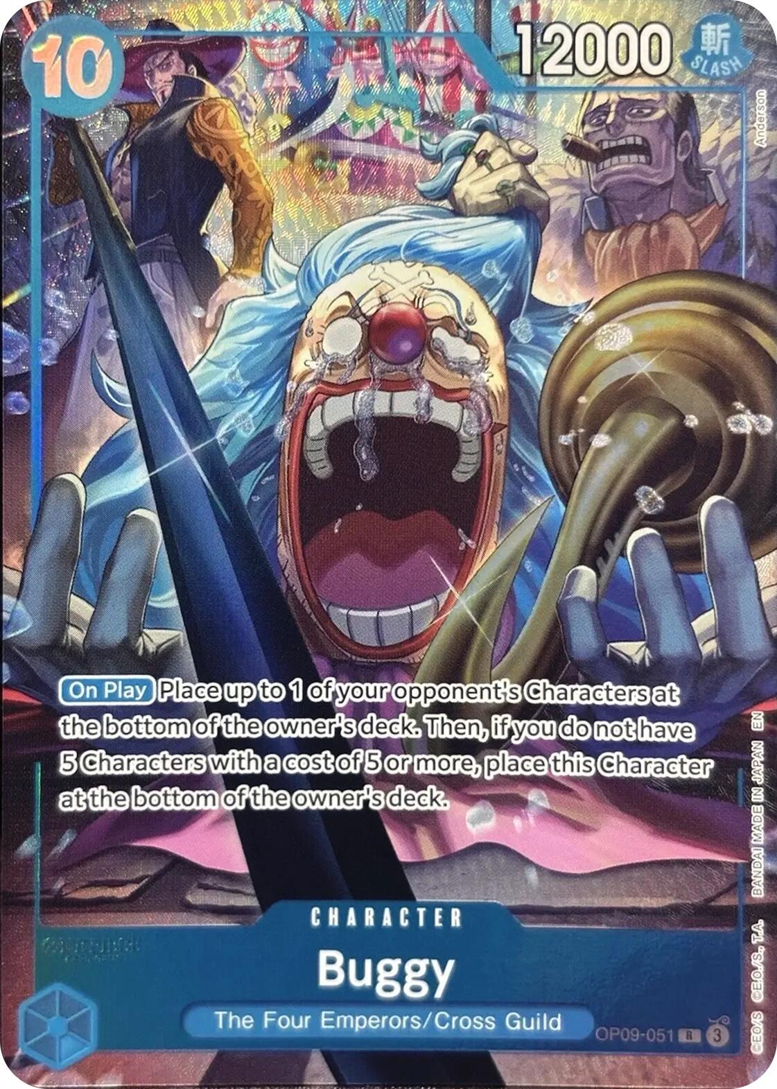 Buggy (English Version 2nd Anniversary Set) [One Piece Promotion Cards] | Shuffle n Cut Hobbies & Games