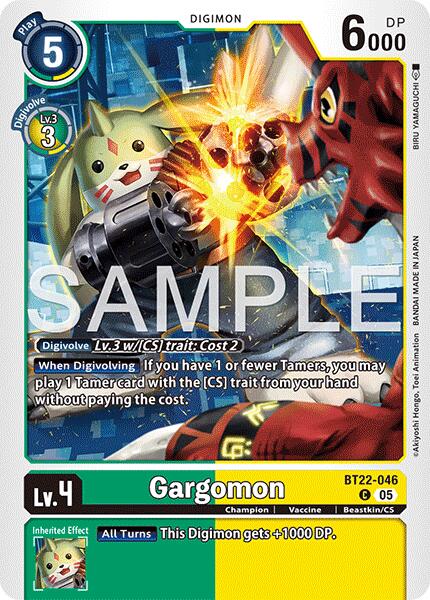 Gargomon [BT22-046] [Cyber Eden] | Shuffle n Cut Hobbies & Games