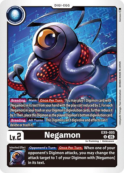Negamon [EX9-005] [Versus Monsters] | Shuffle n Cut Hobbies & Games