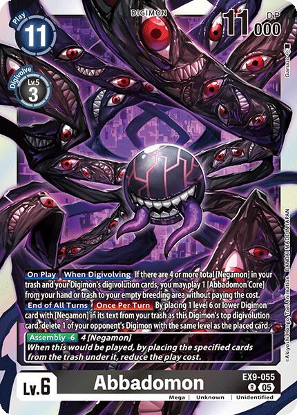Abbadomon [EX9-055] [Versus Monsters] | Shuffle n Cut Hobbies & Games